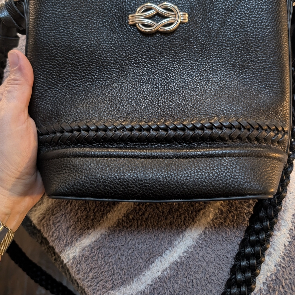 Brighton Small Black Bucket Bag - Picture 6 of 13